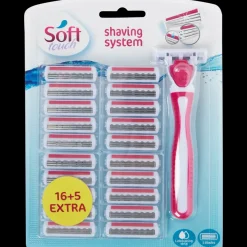 Soft Touch Rasoir avec recharges | Action FR New
