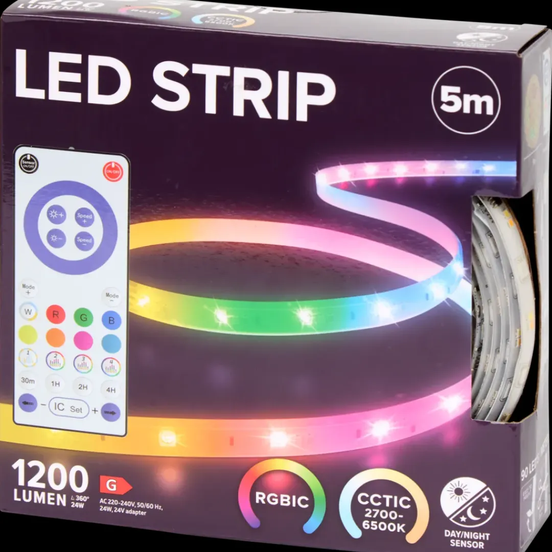 Ruban LED Eurodomest 24 watt 1200 lm | Action FR Clearance