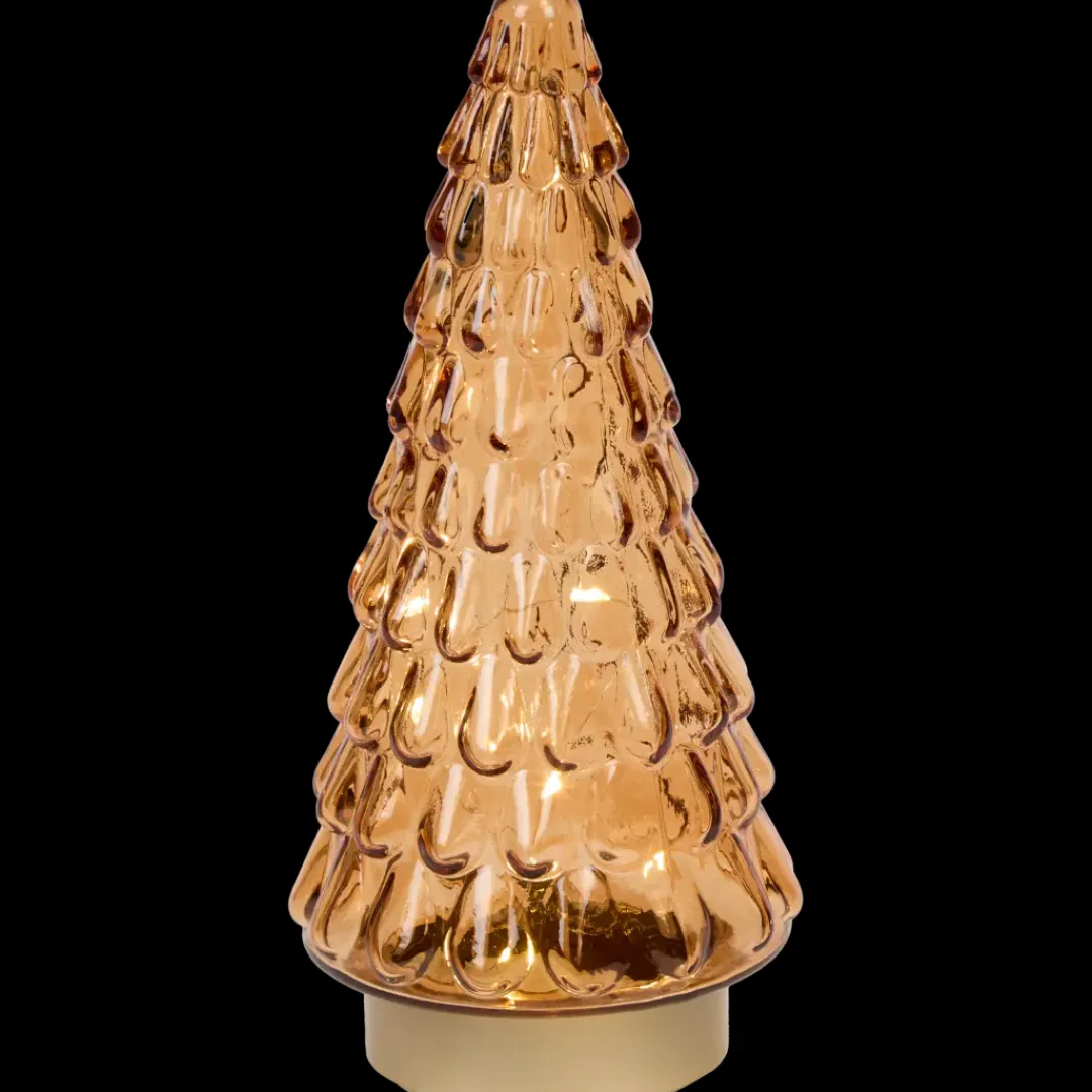 Sapin en verre avec LED | Action FR Discount