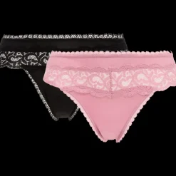 Strings avec dentelle Femme 2 Pièces | Action FR Outlet