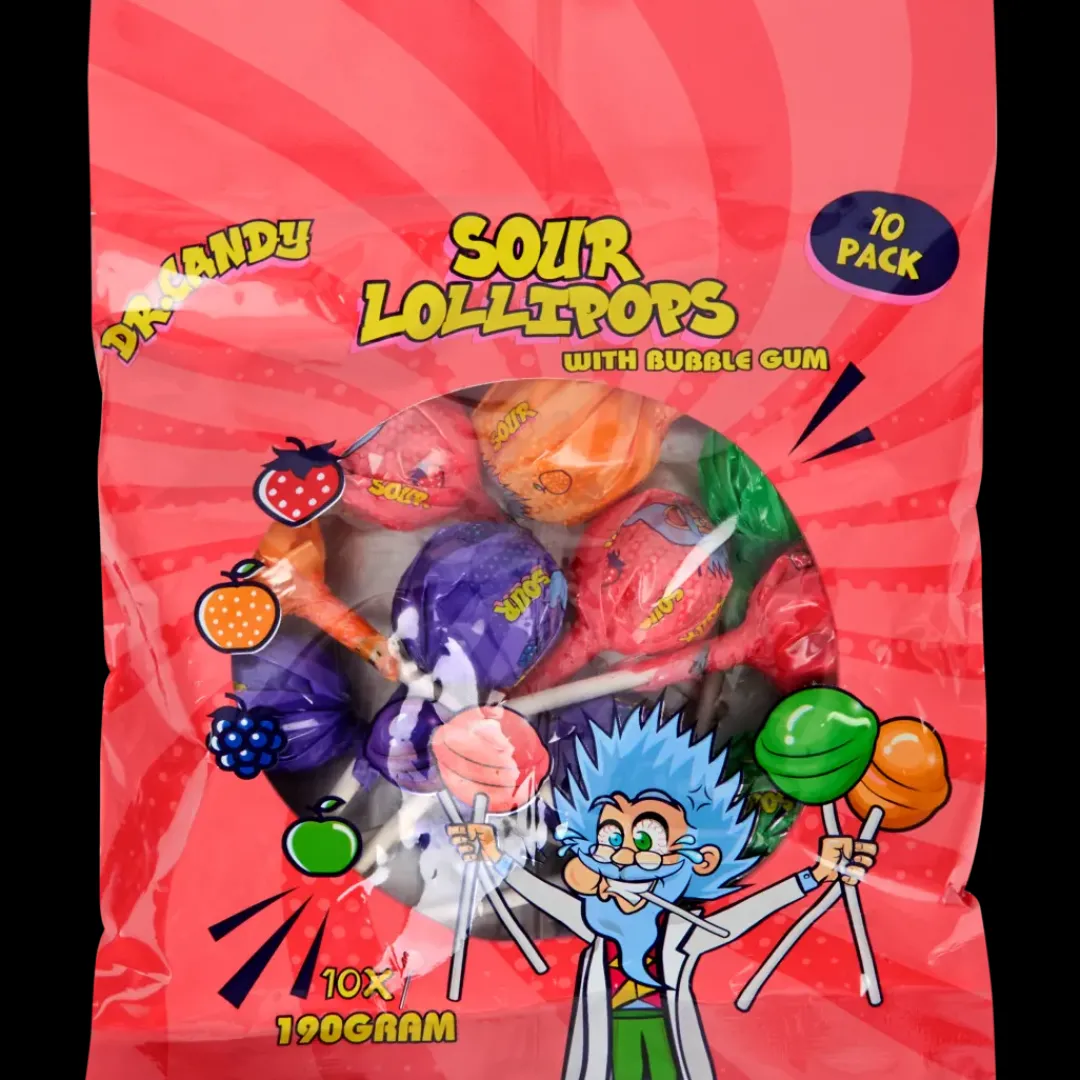 Sucettes acidulées Dr. Candy | Action FR