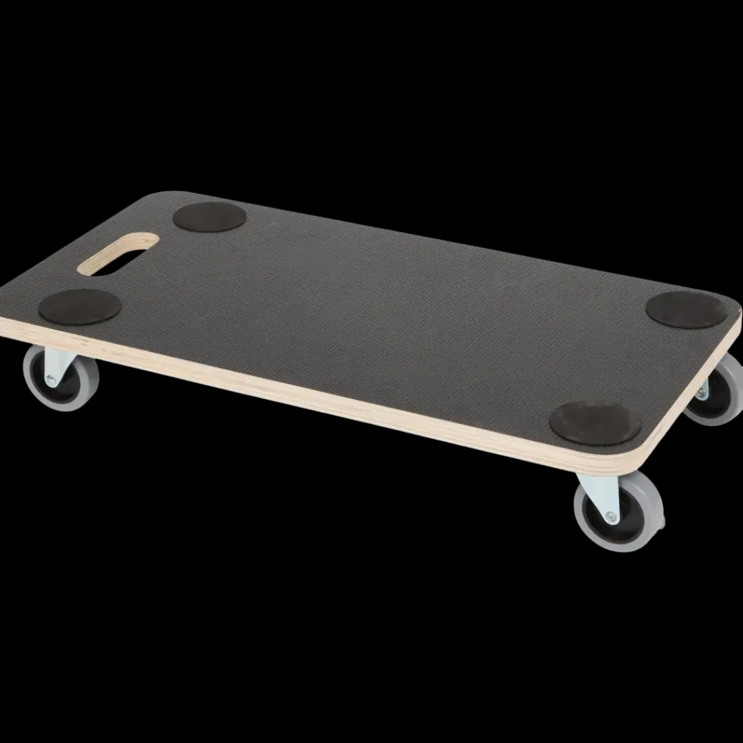 Support roulant en bois Tools 56 x 29 x 9 cm | Action FR Discount