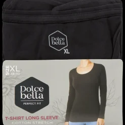 Dolce Bella T-shirt basique Noir Femme | Action FR Sale