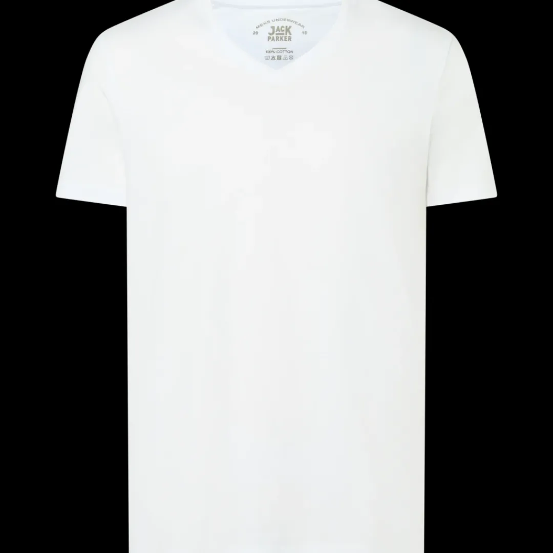 Jack Parker T-shirt Blanc | Action FR Clearance